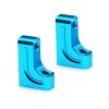 2pcs Metal Servo Mount Servo Fixed Bracket Stand for Tamiya TT02 XV01 TB03 TT-02 XV-01 TB-03 1/10 RC Car Upgrade Parts view 1