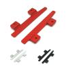 DAIHAOUU for MN82 LC79 Metal RC Rock Sliders Side Pedal Decoration 1/12 RC Car Upgrade Parts Accessories(Silver) view 2