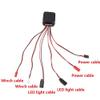 4 Ways 4CH Winch Control Wireless Remote Controller Receiver for 1/10 RC Crawler Axial SCX10 90046 for Traxxas TRX4 Redcat MST view 3