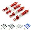 DAIHAOUU for WPL C14 C24 for MN D90 D91 D96 D99 D99S for MN90 MN98 MN99S 4pcs Metal Shock Absorber Damper RC Car Upgrades Parts Accessories(Silver) view 2