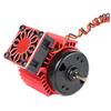 Aluminium RC Motor Heatsink 36mm with 4.8-8.4V Cooling Fan & Cover for 540 550 3650 3660 3670 Brushless Motor for 1/10 RC Car 2pcs/Set (Red) view 4