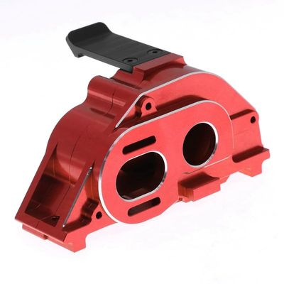 Aluminum Alloy for Fised Motor Mount ARA311169 ARA311192 for Arrma 1/8 for Mojave RC Car Upgrade Part(Red)
