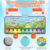 MOMUSE Piano Music Mat with 80 Sounds, Large Animal Car Touch Blanket Playmat Carpet Musical Toddlers Toys 1-3, Floor Keyboard Dance Sensory Educational Mat Boys Girls Gifts for 1 2 3 4 5 Years Old view 4