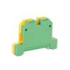 10Pcs EK10/35 Screw Grounding Connection Earth Terminals SAK 10 mm Wire Electrical Connector DIN Rail Terminal Block EK 10/35 view 2