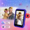 VATOS Kids Smart Phone Toy for Girls Boys 3 4 5 6 7 8 9 Years Old, 4" Large Touchscreen Spider Style Kids Cell Phone with Dual Camera, Music Player, Puzzle Game, 8GB Memory Learning Toy Birthday Gift view 2