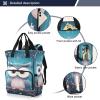 Cute Cartoon Owl Diaper Bag Travel Backpack Large Capacity Tote Mom Bags for Dad Women Girls view 2