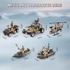 86-In-1 Army Men Toys for Boys 4-7 6-8 8-12, Military Base/Truck/Kayak Boat/Motorcycle/Helicopter/Army Men Action Figures/ Weapon Gear Accessories, Military Combat Toys Boys Christmas Birthday Gifts view 4
