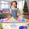 15 Pack Christmas Butter Slime Kit, Goodie Bag Stuffers, Colorful Slime Party Favors for Kids, Soft and Non-Sticky, Advent Calendar 2025, Chritmas Gifts, Putty Toys for Girls Boys view 2