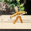 CoudarTitie Wooden Puppet Set for Interactive Family Fun, Wood Tool view 2