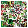100PCS Christmas Stickers Non Repeating Waterproof Holiday Stickers Holiday Gifts for Kids and Teens, Xmas Party Favorite Christmas Sticker Decorations (A) view 1