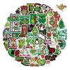 100PCS Christmas Stickers Non Repeating Waterproof Holiday Stickers Holiday Gifts for Kids and Teens, Xmas Party Favorite Christmas Sticker Decorations (A) view 2