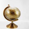 Antique Rotating Earth Geography Globe Brass Earth Globe Home Decor Brass Decorative Desktop Globe view 4