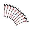 10PCS 150mm Servo RC Y Style Male to Female JR Wire Cord Extension Lead Cable Connector view 3