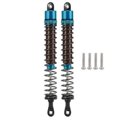 1/10 RC Oil Leakproof Shocks,2Pcs Adjustable Oil Filled Shocks 52mm-120mm for 1/10 RC Buggy Truggy On Road Touring Drift Cars Monster Trucks Upgrade Parts (2pcs 110mm blue)