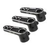 Beatifufu 3pcs Remote Control Car Airplane Steering Rod Rc Airplane Part Steering Track Rod Rc Car Arm view 1