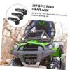 Beatifufu 3pcs Remote Control Car Airplane Steering Rod Rc Airplane Part Steering Track Rod Rc Car Arm view 3