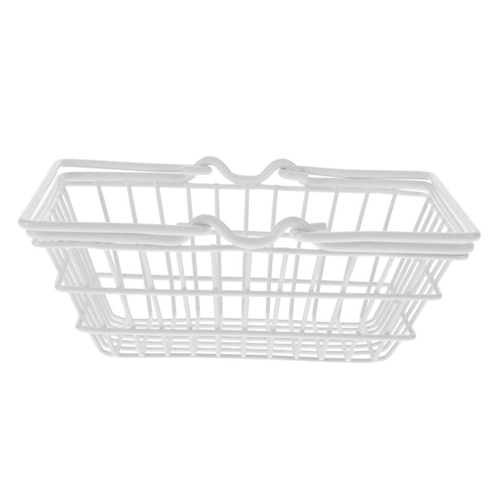 SOESFOUFU Decorative Storage Basket Mini Wire Basket for Bathroom Boys and Girls Office Desk