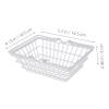 SOESFOUFU Decorative Storage Basket Mini Wire Basket for Bathroom Boys and Girls Office Desk view 2