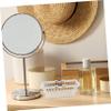 SOESFOUFU Decorative Storage Basket Mini Wire Basket for Bathroom Boys and Girls Office Desk view 3