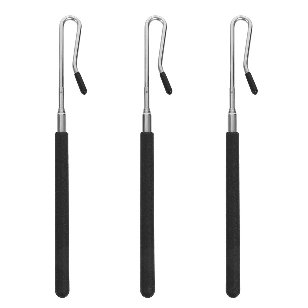 3pcs Puppet Rods Telescopic Hand Puppet Control Rod 55cm Puppet Arm Sticks Puppet Manipulation Rod for Small and Large Puppet Handles Half Body Puppetry Performance Accessories