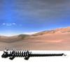 3D Printed Black Cherry Blossom Dragon, Articulated 12" Black Dragon, Fidget ADHD Autism Toy, Executive Home Desk Toy BLK-DR (Black and White) view 3