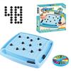 Magnetic Chess Game 2025 New Tabletop Strategy Game for Kids & Adults, Fun Magnetic Multiplayer Family Party Board Game, Travel-Friendly Magnetic Game with Rope Playing Area view 2