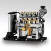 300+PCS DIY Full Metal Model kit Engine v4 Mini Metal Inline Four-Cylinder Diesel Engine Model with Cooling System Gifts (300pcs DIY Diesel Engine Model) view 1