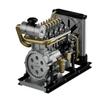 300+PCS DIY Full Metal Model kit Engine v4 Mini Metal Inline Four-Cylinder Diesel Engine Model with Cooling System Gifts (300pcs DIY Diesel Engine Model) view 3