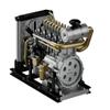 300+PCS DIY Full Metal Model kit Engine v4 Mini Metal Inline Four-Cylinder Diesel Engine Model with Cooling System Gifts (300pcs DIY Diesel Engine Model) view 4