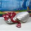 3D Printed Dragon with Dragon Egg, 12" Red and White Mushroom Dragon, Fidget ADHD Autism Toy, Executive Desk Toy D037-WE view 3