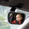 360 Rotatable Two in One Inside Car Adjustable Mirror for Baby Safety, Back Seat Rear View Non Glass Material view 3