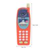 Baby Toy Phone Babies Learning Education Phone Music Cellphone Toddlers Call Learning Fun Kids Plastic Telephone (Red) view 3