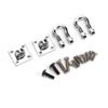 Bnineteenteam Aluminum Alloy Front Anti Collision Bumper Fit for MN D90 MN-99 MN-91 FJ-45 RC Upgrade Parts (Silver MN-001S view 3