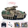 wheelfun US in Stock, 1/16 TD RC Battle Tank Plastic for M2A2 Bradley RC Electric Infantry Fighting Vehicle Model 320Turret Rotation Light Sound Smoke Unit BB Shooting Airsoft Tank(Basic-Edition) view 2