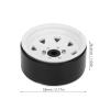 4PCS 1.9in RC Rims Universal Fit Strong Support 8 Spokes Wheel Rim Set for Axial SCX10 SCX10 II SCX10 III (White) view 2