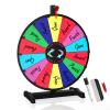 Facilife 18 Inch Prize Wheel Spinner with Stand, 14 Slots Color Spinning Wheel for Prizes, Fortune Wheel Spinner for Trade Shows, Carnivals, Home Games view 1