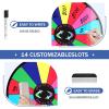 Facilife 18 Inch Prize Wheel Spinner with Stand, 14 Slots Color Spinning Wheel for Prizes, Fortune Wheel Spinner for Trade Shows, Carnivals, Home Games view 4