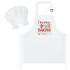 R HORSE Christmas Kid Apron & Chef Hat Set, 2Pcs Children Kitchen Apron, Dress Up Role Play Chef Toy Cooking Baking Painting Training Kit for Kids Birthday Gift view 1
