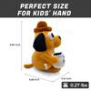 Adenzai This is Fine Dog Plushie | Funny Coffee Dog Meme Plush | Hilarious Office Decor & Stuffed Animal Toy | Perfect for Xmas, Birthday, or Office Worker Gifts Cute Halloween Plush Toy view 2