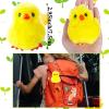 24 PCS Easter Fluffy Chicks,3.4 Inch Yellow Soft Plush Chicks Figurines,Realistic Plush Farm Chick Mini Ornaments Stuffed Animal for Easter,Party Favors,Gift Bag Filler view 2