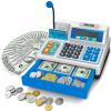 Calculator Cash Register Toy Gift for Kids Age 3, 4, 5, 6, 7, 8+ Year Old, 103 Pcs Grocery Store Playset with Microphone, Credit Card, Cash Register for Toddlers Kids 4-8 view 1