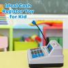 Calculator Cash Register Toy Gift for Kids Age 3, 4, 5, 6, 7, 8+ Year Old, 103 Pcs Grocery Store Playset with Microphone, Credit Card, Cash Register for Toddlers Kids 4-8 view 4