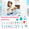 Hylukon Doctor Kit, Dentist Kit with Pretend Play Set of Teeth and Dental Accessories, Pretend Dentist Play Set, Christmas Birthday Costume Role Play Dress Up Gift for Teen view 3