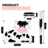 Birchio Milk Cow Pinatas Bundle with a Blindfold and a Bat (16 x 13 x 4 Inches), Perfect for kid's Birthday Parties, Mexican Theme Parties, Decorations view 2