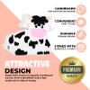 Birchio Milk Cow Pinatas Bundle with a Blindfold and a Bat (16 x 13 x 4 Inches), Perfect for kid's Birthday Parties, Mexican Theme Parties, Decorations view 4