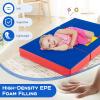 HONEY JOY Toddler Climbing Toys Indoor, 8-Piece Soft Climbing Foam Block with Ball Pit, Gym Equipment for Child Development, Waterproof & Easy to Clean Climb and Crawl Playset, Gift (Colorful) view 3