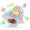 Balance Stacking Attack Block Game, Stack Game for Adult & Kids, Board Games for 2 Players+ Family Games, Perfect for Parties, Travel, Kids & Adults Team Building Blocks Toy, Pack of 48 view 1