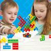 Balance Stacking Attack Block Game, Stack Game for Adult & Kids, Board Games for 2 Players+ Family Games, Perfect for Parties, Travel, Kids & Adults Team Building Blocks Toy, Pack of 48 view 2
