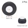 MECCANIXITY RC Airplane Wheels 1.26"x 0.38"x 0.08" OD RC Airplane,Aircraft PU Sponge Wheels,Tire Tail Wheel RC Aircraft Foam Wheel Replacement for DIY RC Model Plane Aircraft Pack of 2 view 2