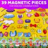 QUOKKA Magnetic Dress-Up Dolls for Girls Boys with 35 Magnetic Pieces - Creative Magnetic Play Set for Home or Travel - Perfect Paper Dolls for Ages 3 and Up, Boost Storytelling with Fairies view 3